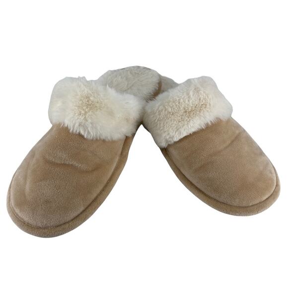 SOFT SURROUNDINGS Size S Cozy Feel Slippers Slides Scuffs Slip-On - Picture 9 of 9